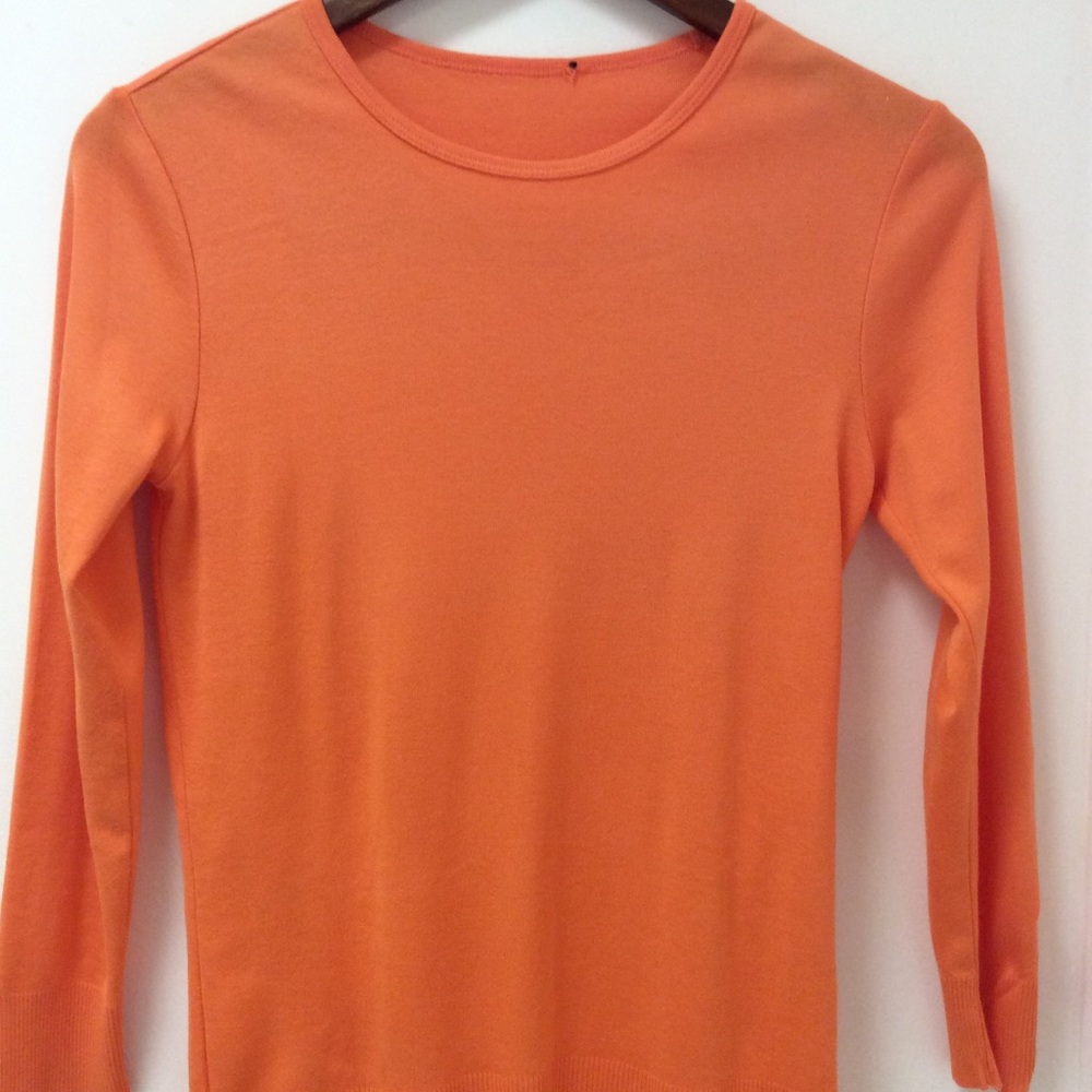 Long Sleeve Cotton/Elastic Shirt